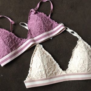 Two bralette bundle